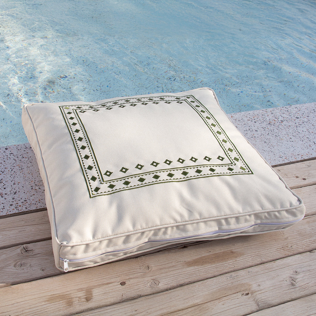 كوشية ارضية مطرزة - نقشة سنـد