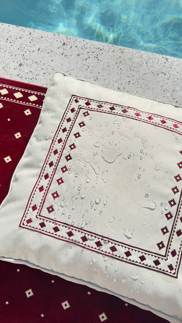 كوشية ارضية مطرزة - نقشة سنـد