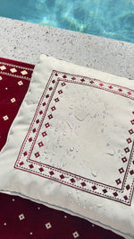 كوشية ارضية مطرزة - نقشة سنـد