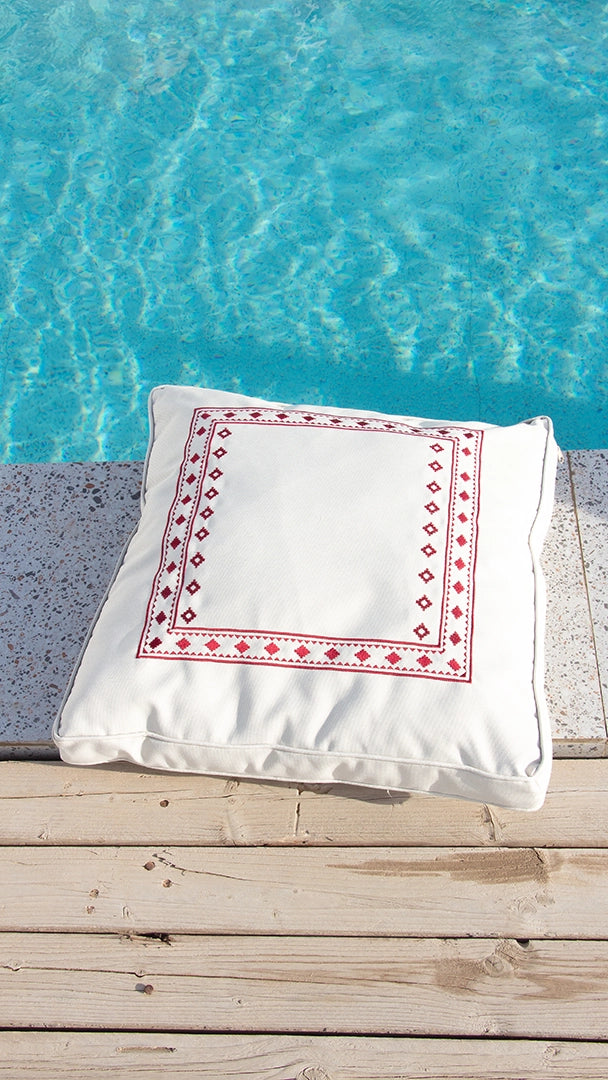 كوشية ارضية مطرزة - نقشة سنـد